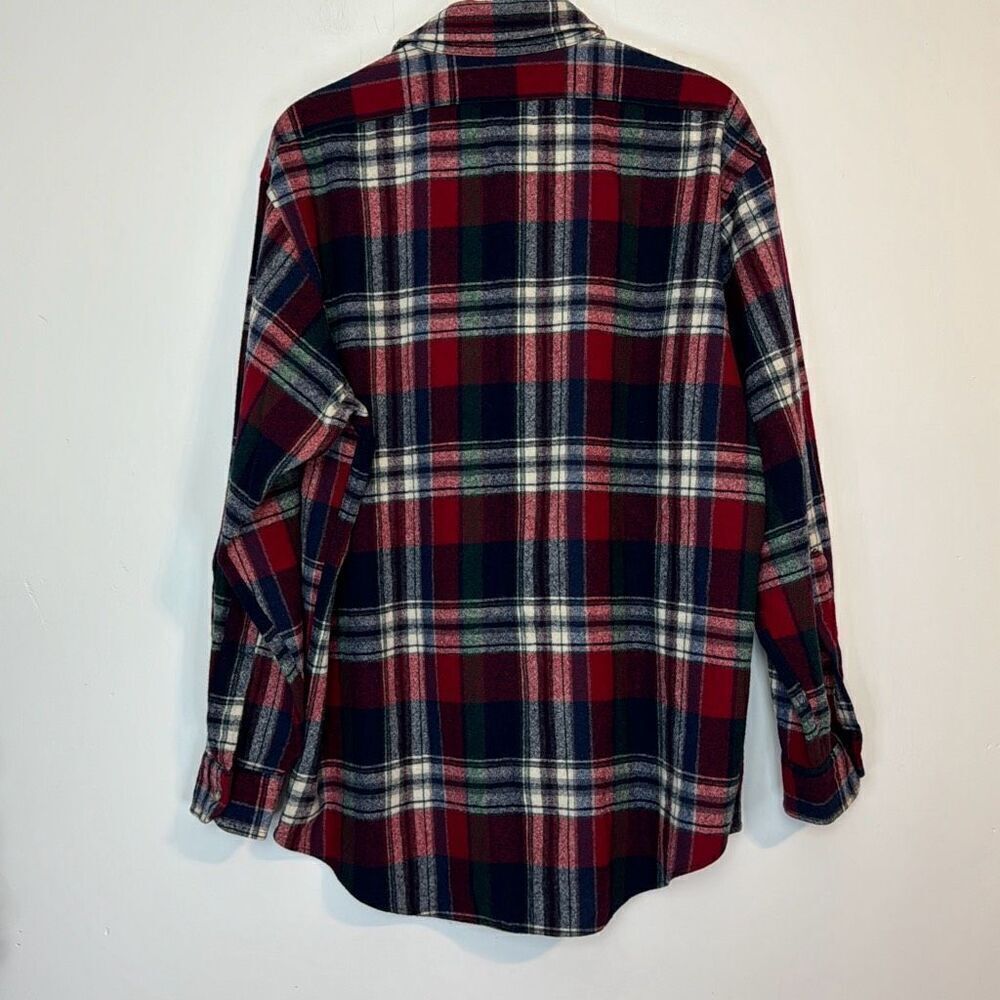 Pendleton Plaid 100% Virgin Wool Button Down Shir… - image 3